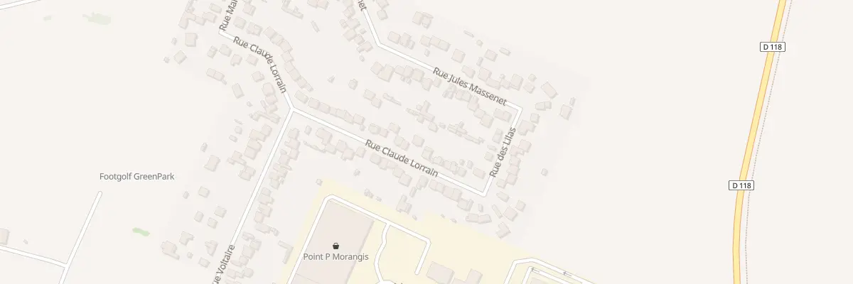 Plan du 51 Rue Claude Lorrain à Morangis