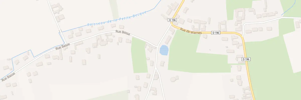 Plan du 7 Rue Basse à Roquetoire