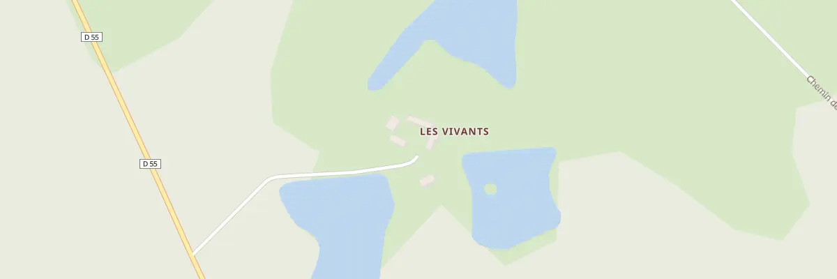 Plan du 5157 Les Vivants à Villemurlin