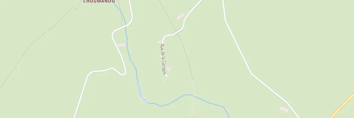 Plan du 3 Rue de la Carriere au Vigean