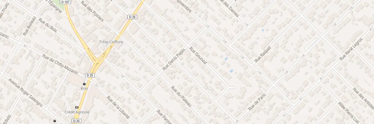 Plan du 20 Rue Commandant Guilbaud à Savigny-sur-Orge