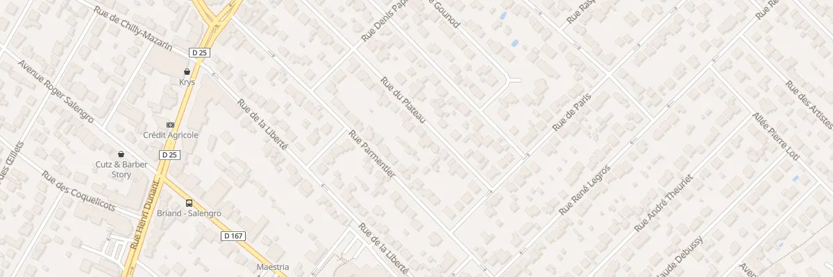 Plan du 13 Rue du Plateau à Savigny-sur-Orge