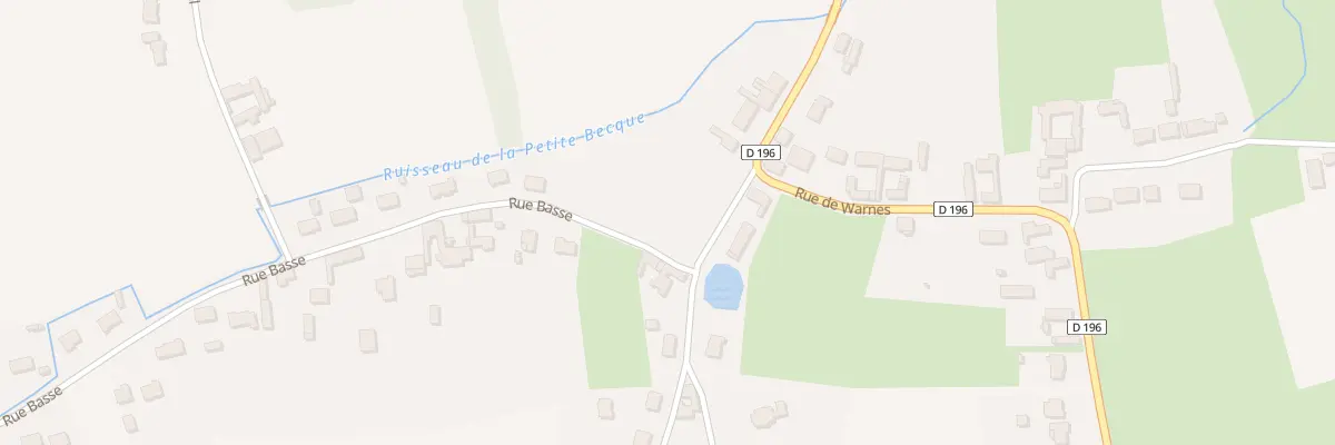 Plan du 24 Rue Basse à Roquetoire