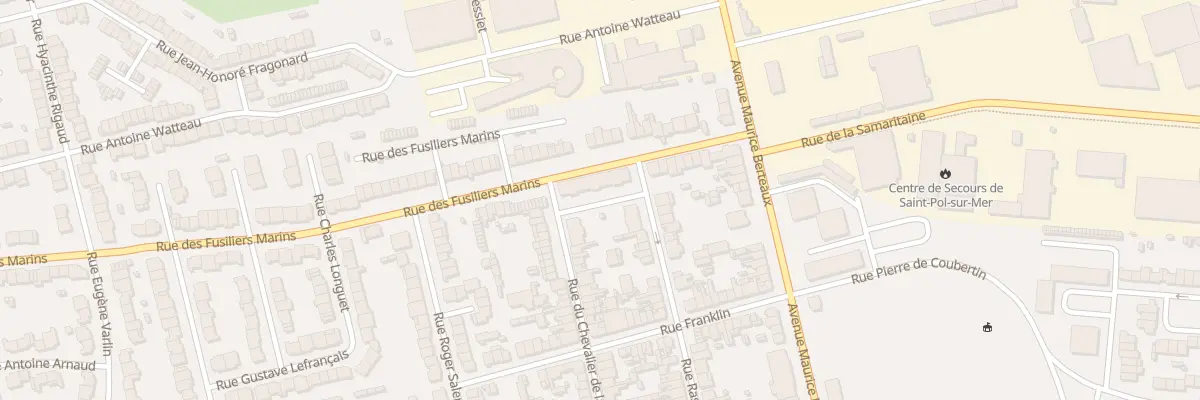 Plan du 35 Rue des Fusiliers Marins Sp à Dunkerque