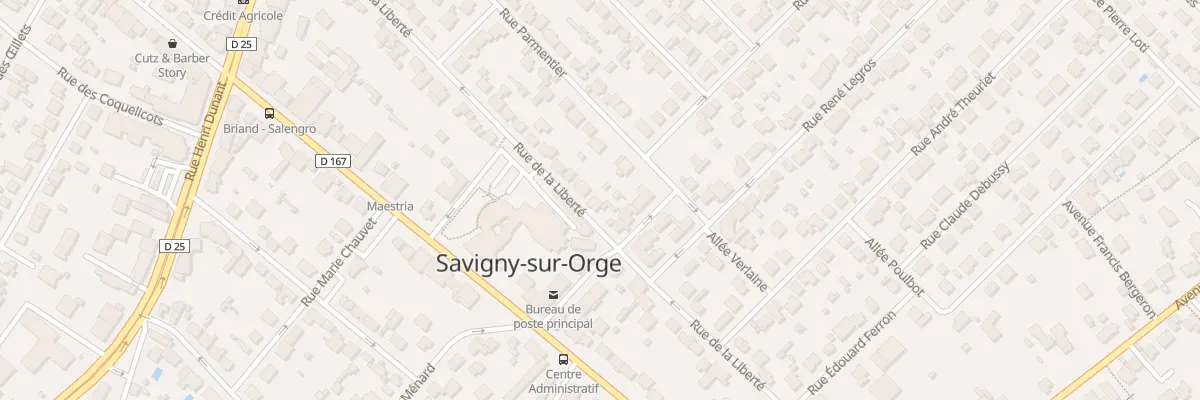 Plan du 28 Rue de la Liberte à Savigny-sur-Orge