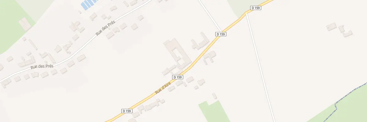 Plan du 1195 Rue d’Aire à Blessy