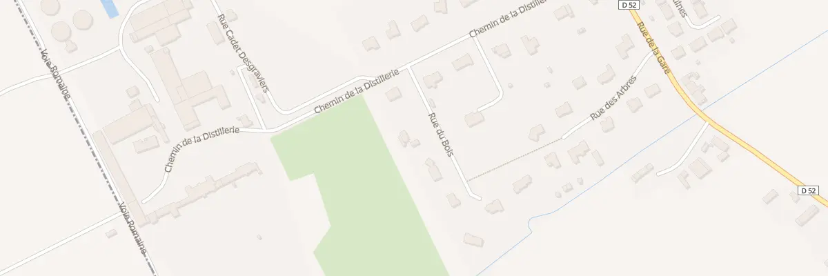 Plan du 1 Rue du Bois à Steene