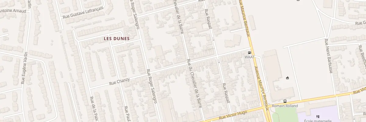 Plan du 33 Rue de la Barre Saint Pol à Dunkerque