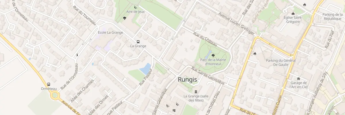 Plan du 10 Rue Sainte-geneviève à Rungis