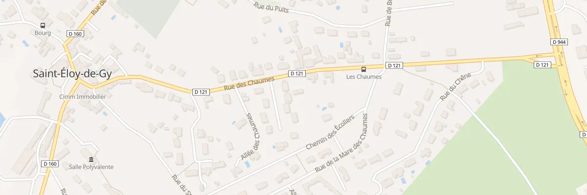 Plan du 3 Rue des Varennes à Saint-Éloy-de-Gy