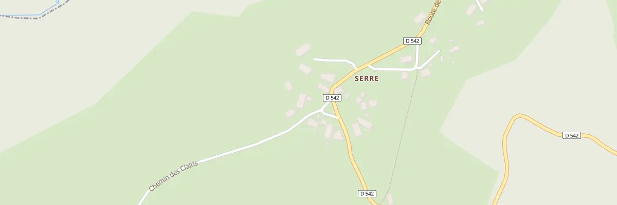 Plan du 5052 Serre à Saint-Cirgues-de-Malbert