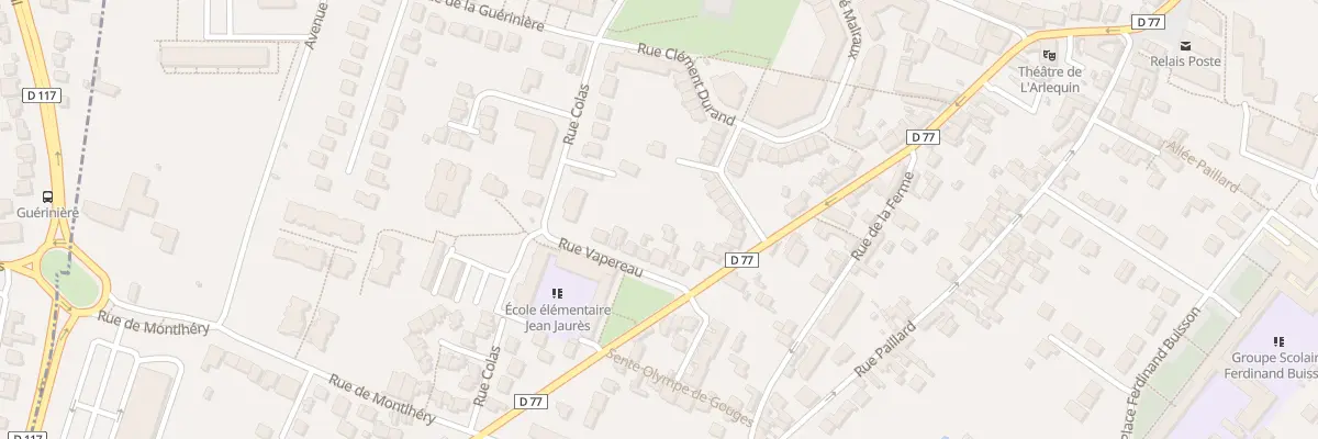 Plan du 6 Rue Vapereau à Morsang-sur-Orge