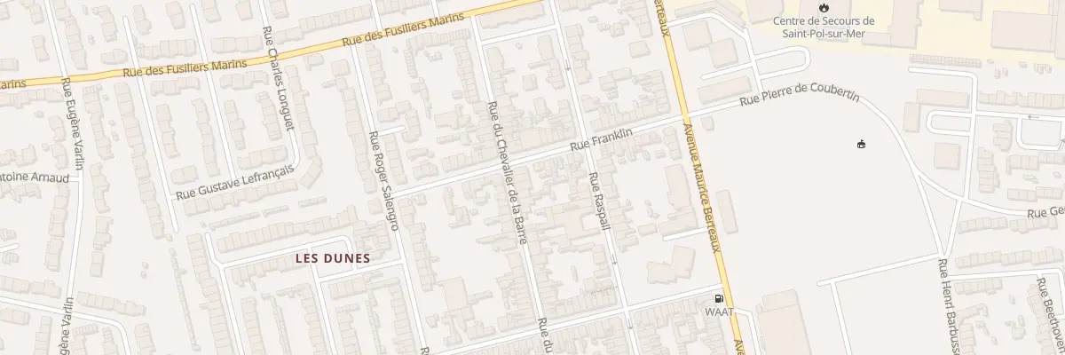 Plan du 84 Rue de la Barre Saint Pol à Dunkerque
