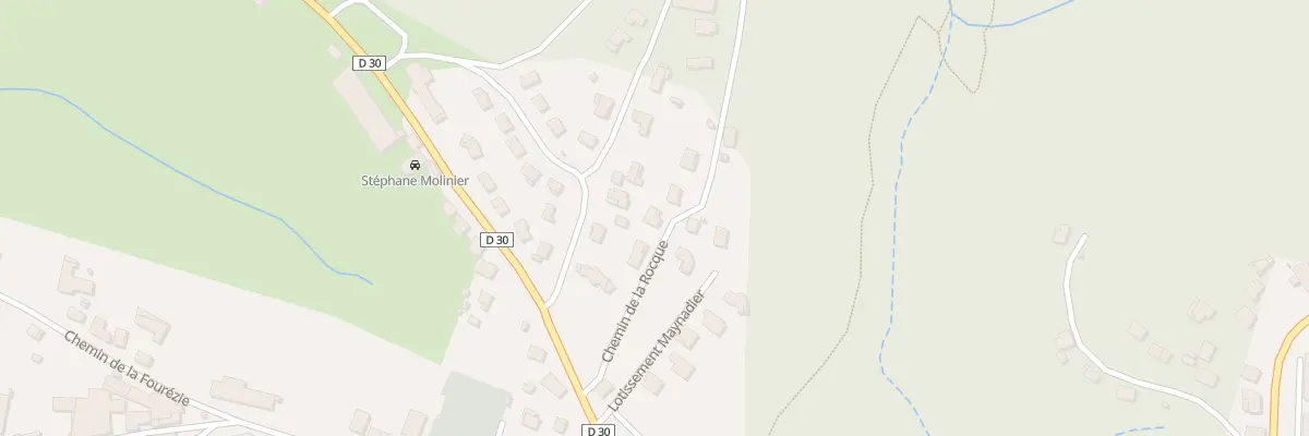 Plan du 9 Che de la Rocque à Lacrouzette