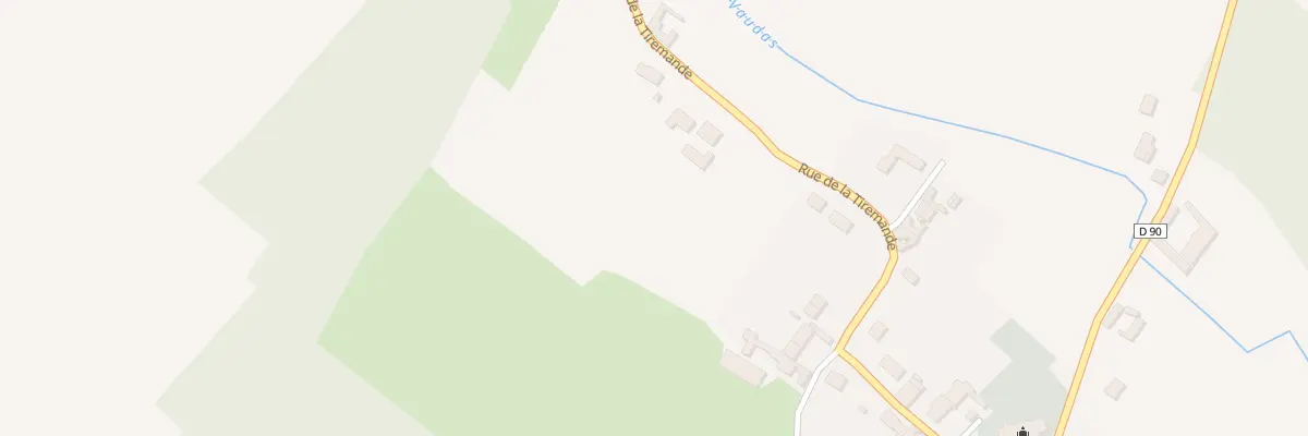 Plan du 13 Rue de la Tiremande à Ligny-lès-Aire