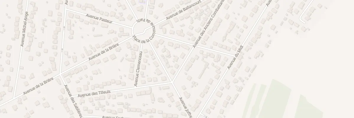 Plan du 24B Av des Anciens Combattants à Itteville