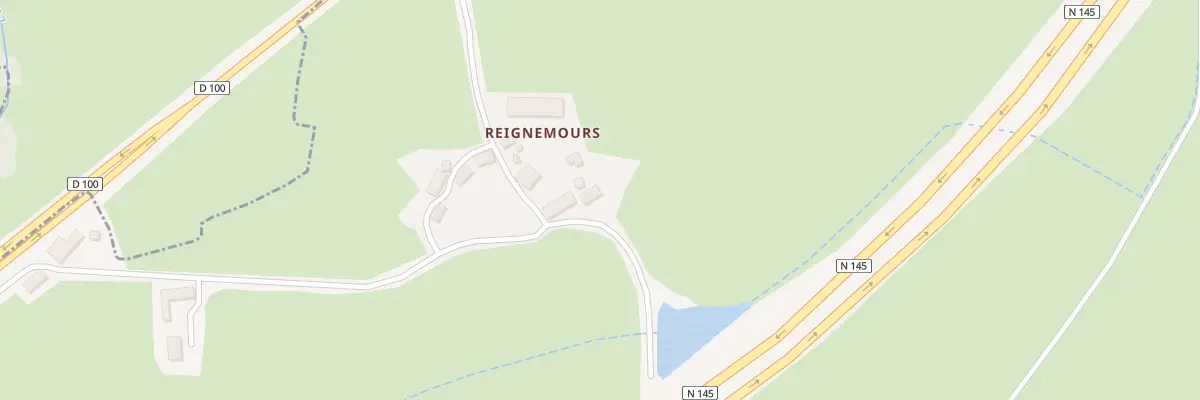 Plan du 8 Reignemours à Auge