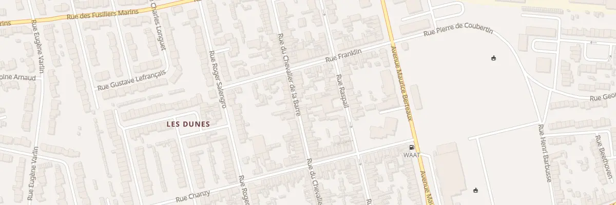 Plan du 68 Rue de la Barre Saint Pol à Dunkerque