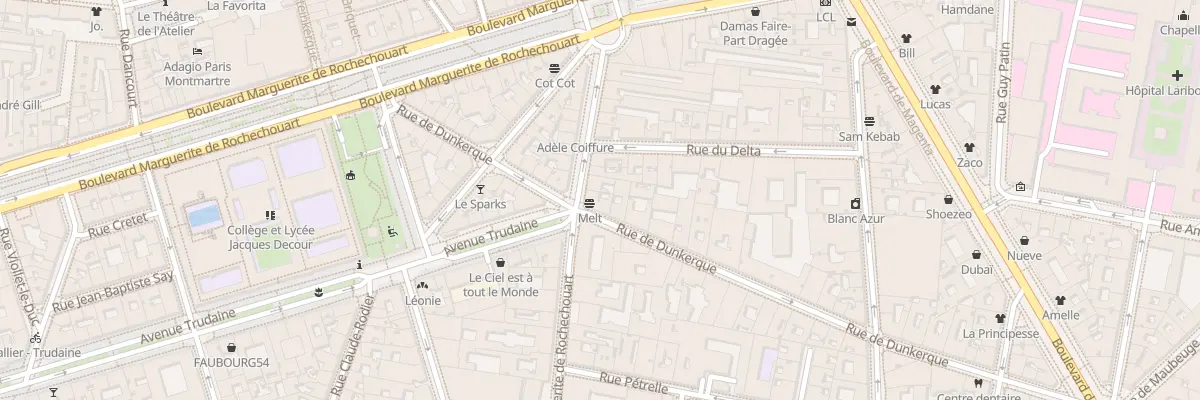 Plan du 76 Rue Marguerite de Rochechouart à Paris 9e Arrondissement