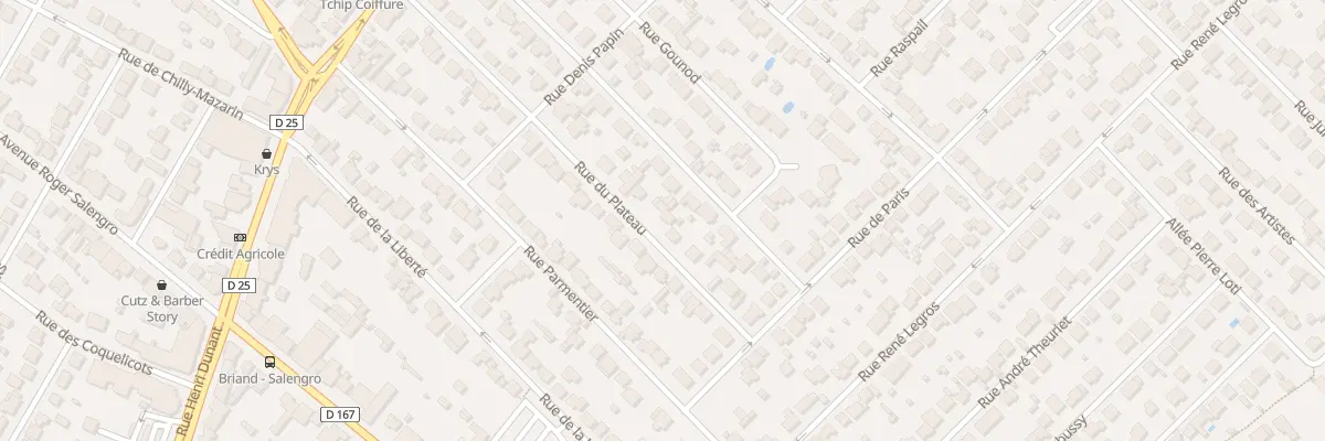 Plan du 12 Rue du Plateau à Savigny-sur-Orge