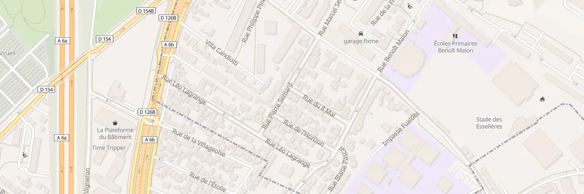 Plan du 12 Rue Pierre Sémard au Kremlin-Bicêtre