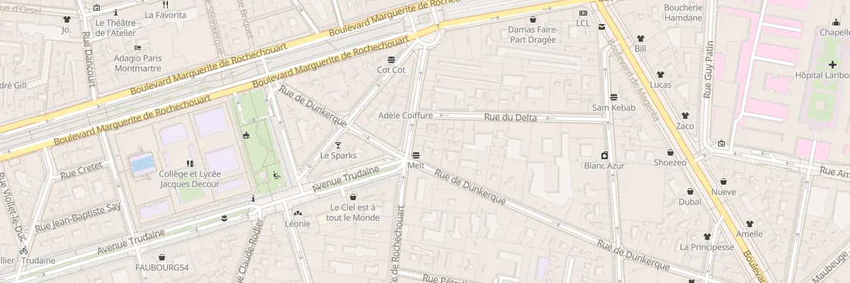 Plan du 78 Rue Marguerite de Rochechouart à Paris 9e Arrondissement