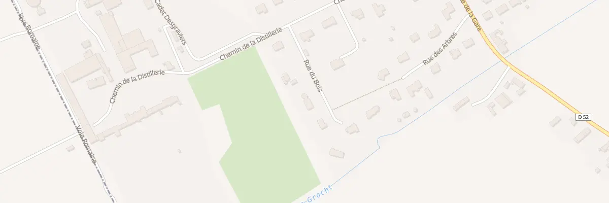 Plan du 2 Rue du Bois à Steene