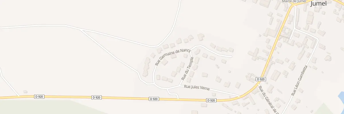 Plan du 8 Rue Germaine de Nancy à Jumel
