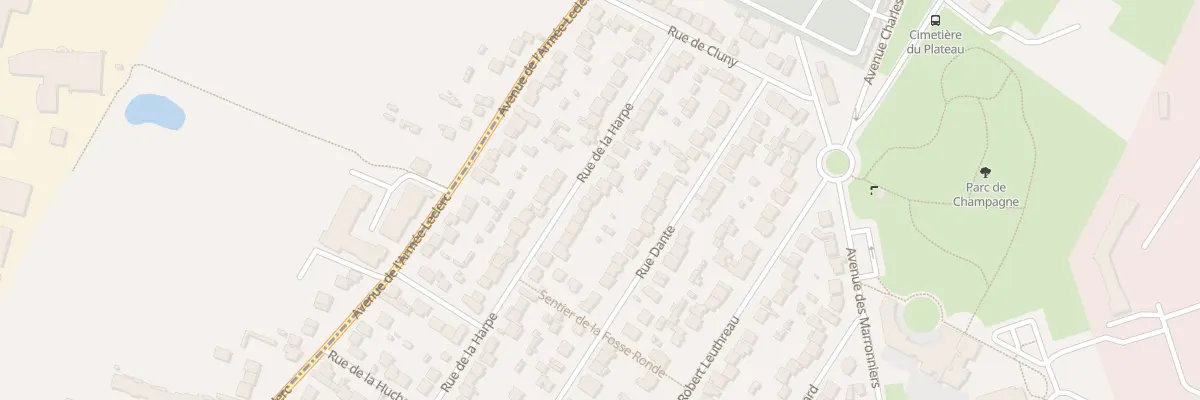 Plan du 68 Rue de la Harpe à Savigny-sur-Orge