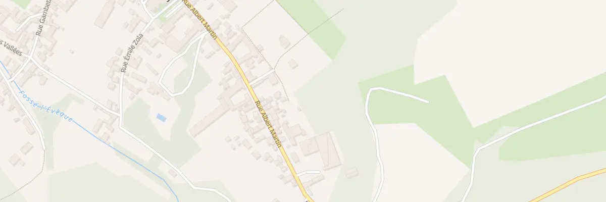 Plan du 243 Rue Albert Martin à Bury