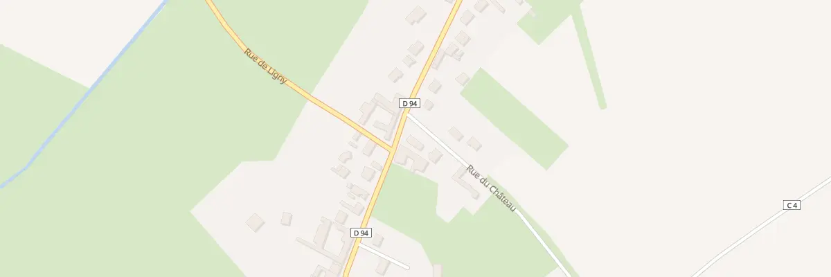 Plan du 500 Rue du Chateau à Westrehem