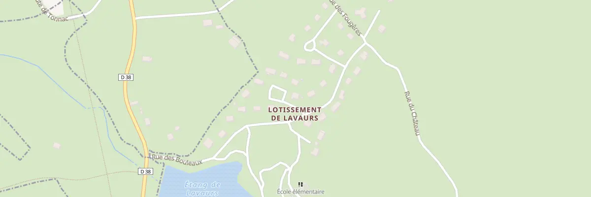 Plan du 2 Rue des Genets à Jaleyrac