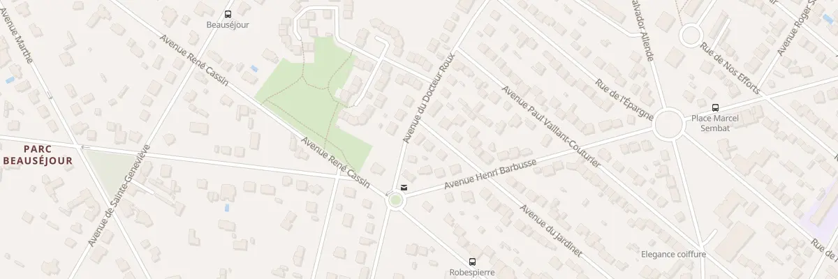 Plan du 6 Av du Docteur Roux à Morsang-sur-Orge