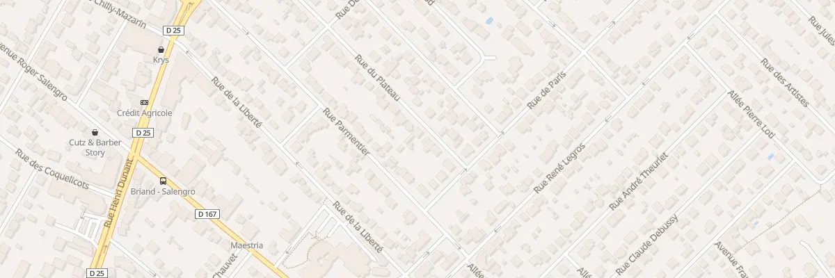 Plan du 7B Rue du Plateau à Savigny-sur-Orge