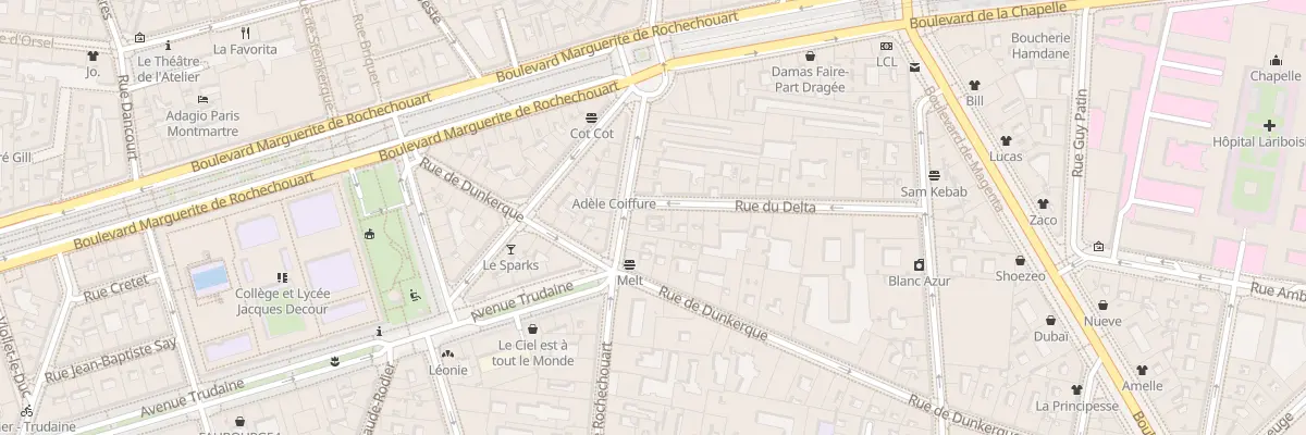 Plan du 82 Rue Marguerite de Rochechouart à Paris 9e Arrondissement