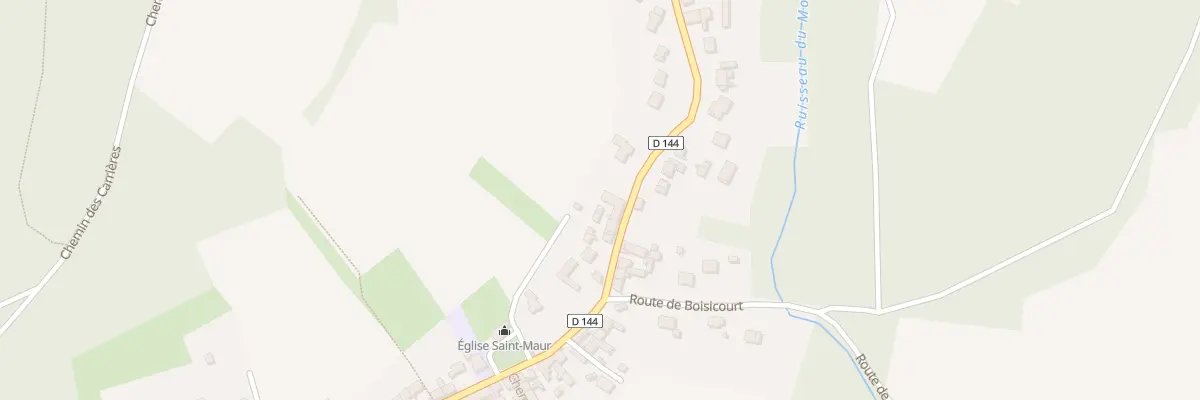 Plan du 447 Rue Pasteur à Bury