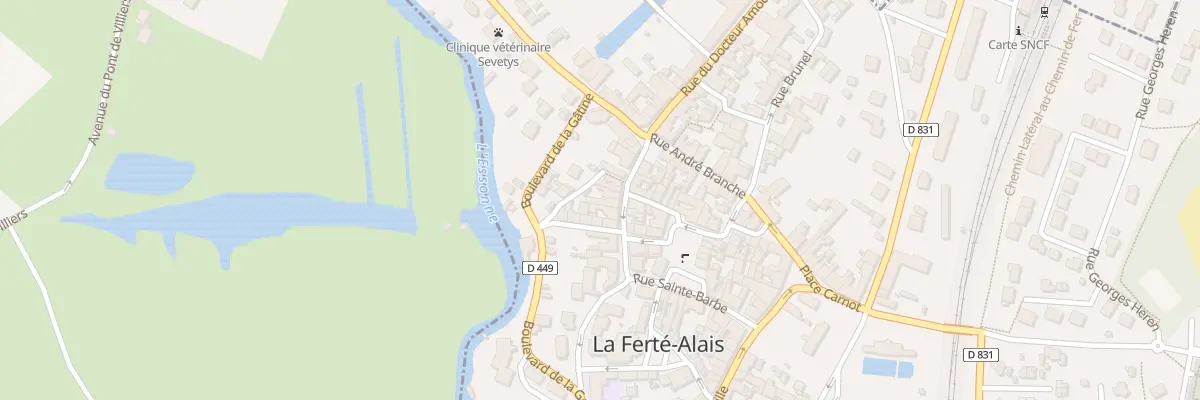 Plan du 4B Rue de l’Essonne à La Ferté-Alais
