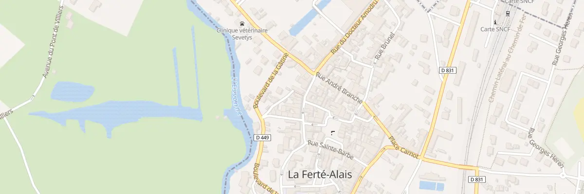 Plan du 8 Rue de l’Essonne à La Ferté-Alais