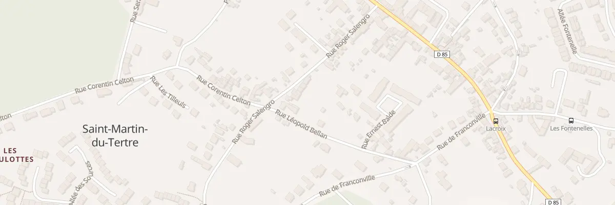 Plan du 29 Rue Roger Salengro à Saint-Martin-du-Tertre