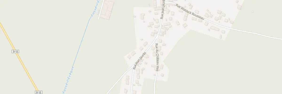 Plan du 376 Rue Jean Jaurès à Bury