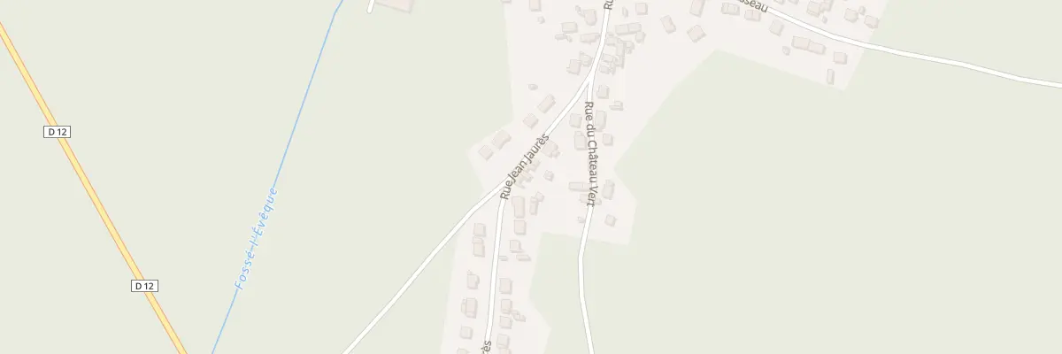 Plan du 3 Rue Jean Jaurès à Bury