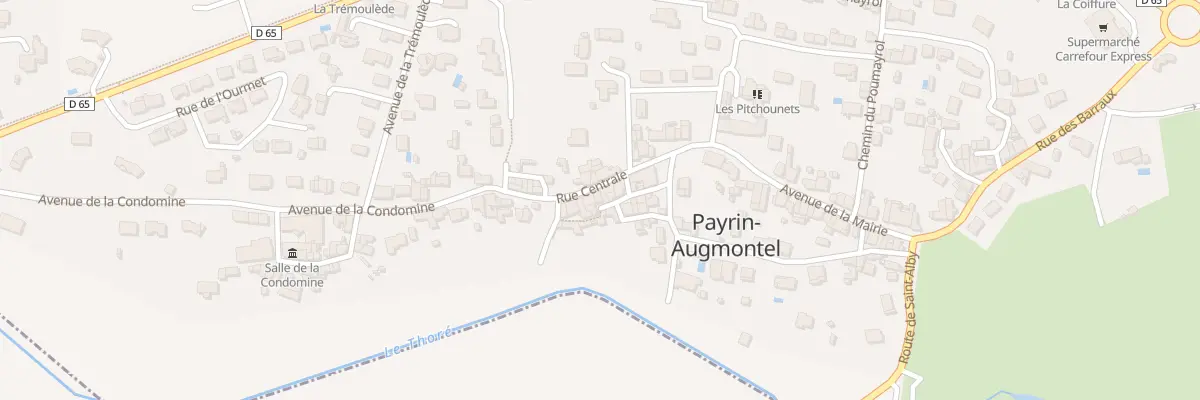 Plan du 51 Rue Centrale à Payrin-Augmontel