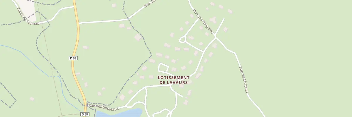 Plan du 4 Rue des Genets à Jaleyrac