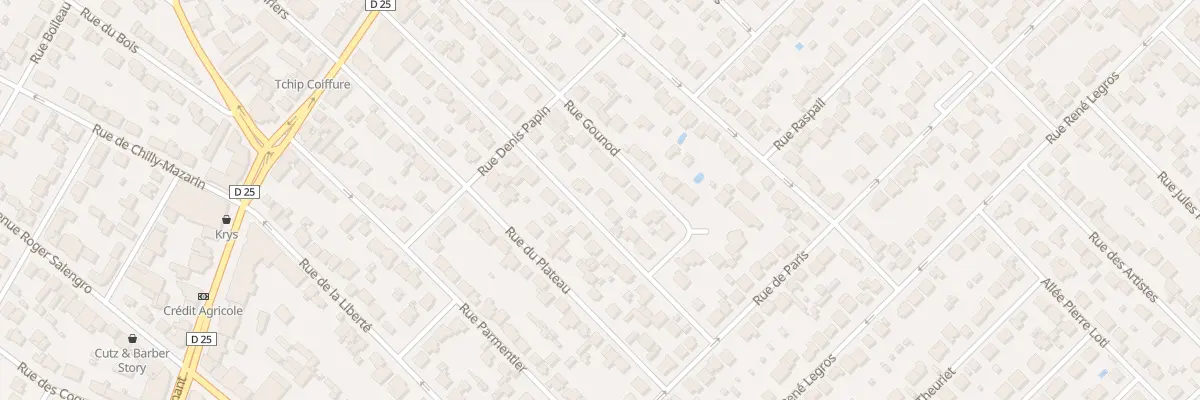 Plan du 14 Rue Commandant Guilbaud à Savigny-sur-Orge