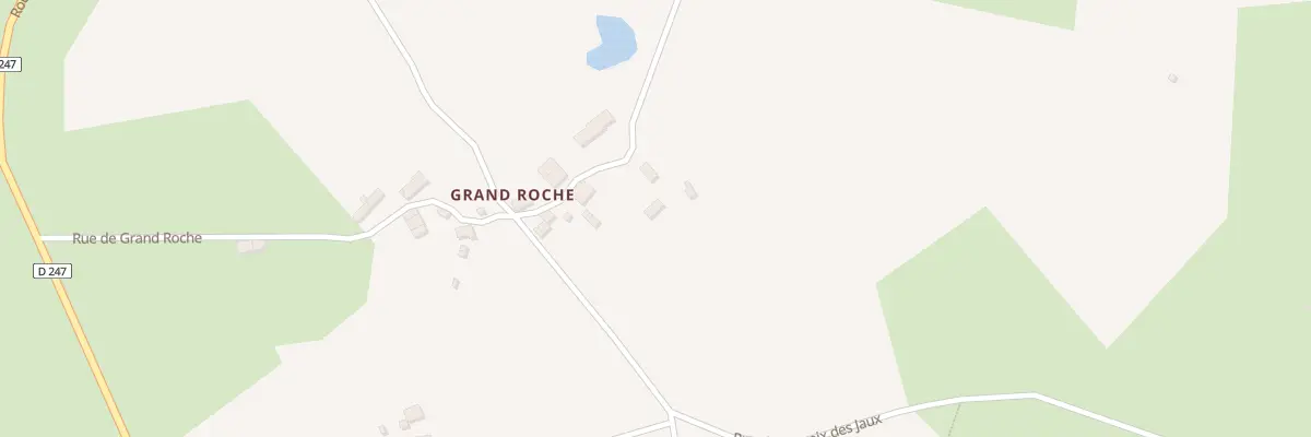Plan du 10 Grand Roche à Treignat