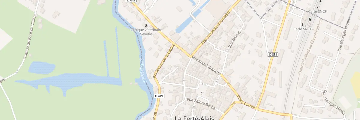 Plan du 5T Rue Eugène Millet à La Ferté-Alais