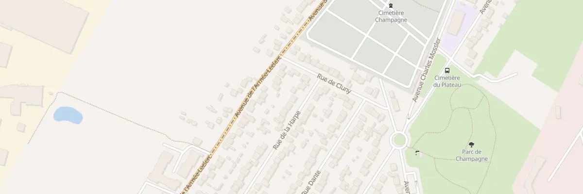 Plan du 55 Rue de la Harpe à Savigny-sur-Orge