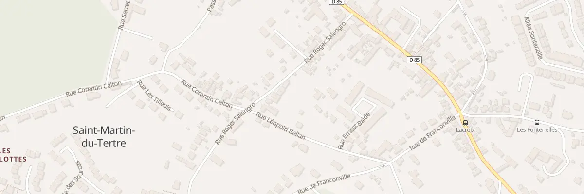 Plan du 27 Rue Roger Salengro à Saint-Martin-du-Tertre