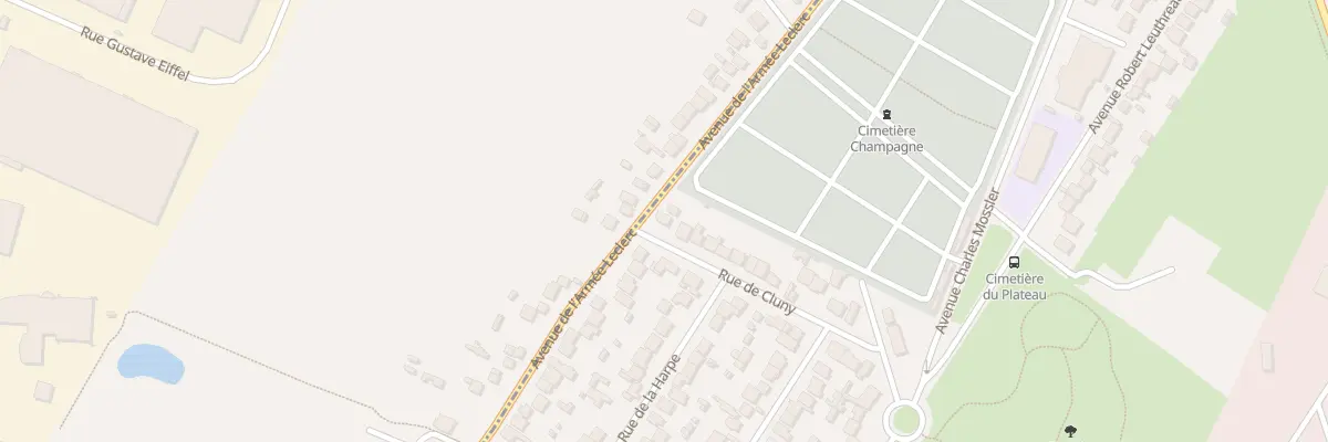 Plan du 28 Rue de Cluny à Savigny-sur-Orge