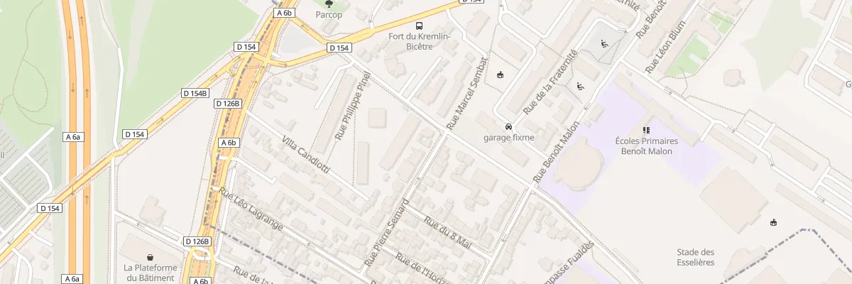Plan du 31 Rue Pierre Sémard au Kremlin-Bicêtre